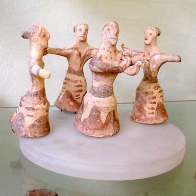 Group of female figures