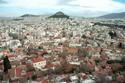 Another view of the city from the Acropolis.