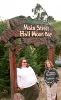 Half Moon Bay sign