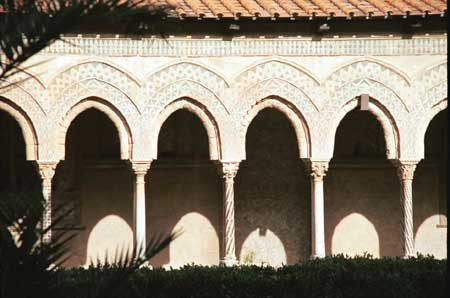 The Cloister courtyard.