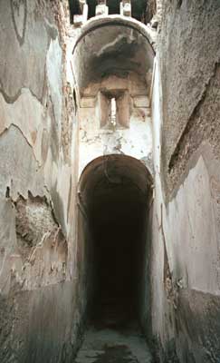 This archway led back into the dark.