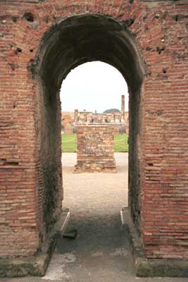 An entrance to the forum (I think)