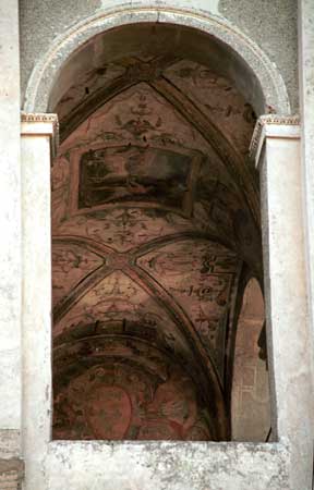 Porch ceiling in Augustus' house
