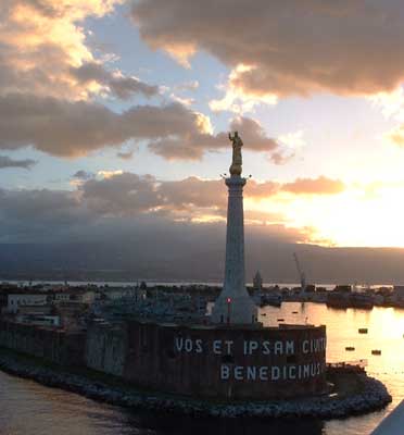 Sunrise in Messina (after 8am)