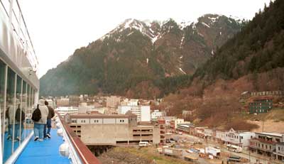 Juneau from ship