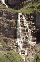 Bridal Veil Falls in Provo Canyon